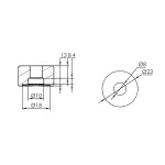 Пропелер T-Motor T1608 16x8.0 для літаків - Зображення 4