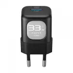 Зарядний пристрій HAVIT HV-UC230 GaN 33W USB-A+USB-C Black - Зображення 2