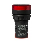 Сигнальна арматура AD22-22DS червона 12V АC/DC
