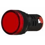 Сигнальна арматура AD22-22DS червона 12V АC/DC - Зображення 3
