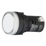 Сигнальна арматура AD22-22DS біла 12V AC/DC - Зображення 3
