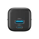 Зарядний пристрій HAVIT HV-UC230 GaN 33W USB-A+USB-C Black - Зображення 3