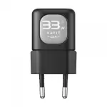 Зарядний пристрій HAVIT HV-UC230 GaN 33W USB-A+USB-C Black - Зображення 4