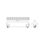 LED світильник трековий VIDEX TR06 15W 4100K 220V чорний - Зображення 8