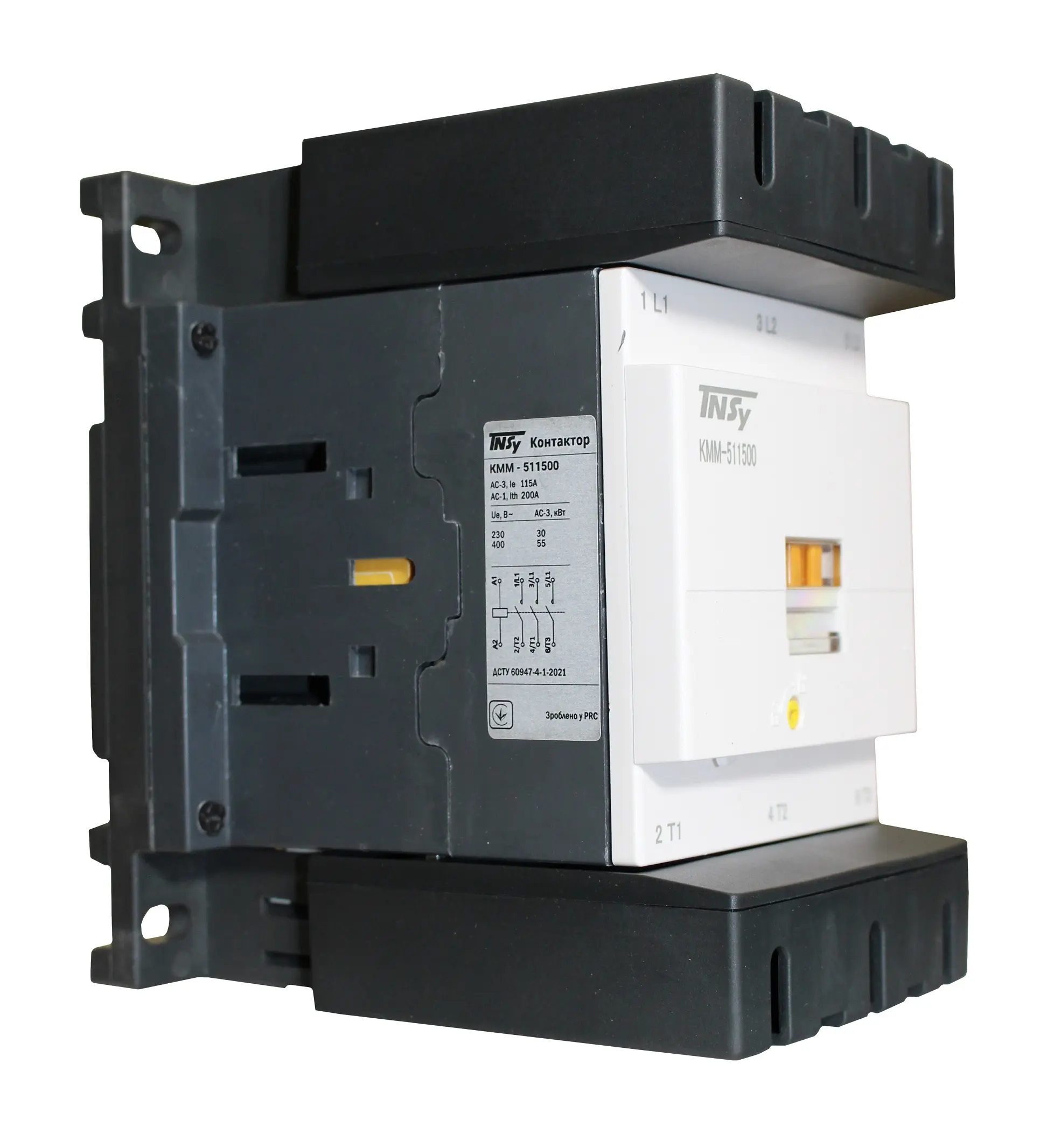 kontaktor-kmm511500-115a-400v-as3-220v-30kw-400v-55kw-tnsy-6.jpg Контактор КММ511500 115А 400В/АС3 (220V 30kW / 400V 55kW) TNSy - Зображення 1