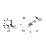 Перемикач пакетний типу ПКП SBI 32A/2.832 (1-0-2 2 полюси) - Зображення 5