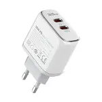 Зарядка для телефону LogicPower 35W (Type-C + Type-C) PD + кабель (Type C to Lightning) 35WCH