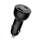 Зарядка в прикурювач LogicPower 100W Type-C+USB (QC4/PD3.0/PPS) WCH01