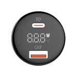 Зарядка в прикурювач LogicPower 100W Type-C+USB (QC4/PD3.0/PPS) WCH01 - Зображення 2