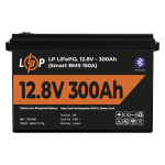 Акумулятор LP LiFePO4 12,8V - 300 Ah (3840Wh) (Smart BMS 200А) з BT пластик - Зображення 2