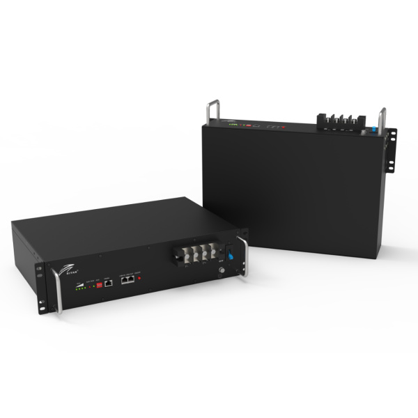 Акумуляторна батарея Ritar LiFePO4 25,6V 100Ah 2560Wh BMS100@8S для монтажу в стійку ( 522 х 240 х 219 (224) ), 23kg Q1