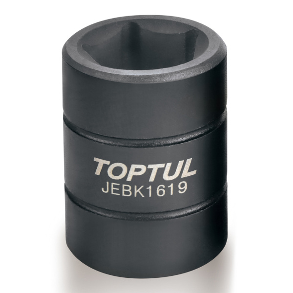 Головка 1/2" п'ятигранна 19мм (для гальмівних систем Bendix) TOPTUL JEBK1619