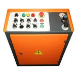 Напівавтоматична двоколонна стрічкова пилка DISPA MAKINA D-Y 350 - Зображення 5