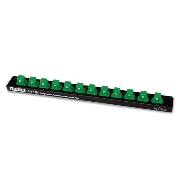Тримач планка магнітна для головок 3/8"*280*12PCS TOPTUL PBKB3B2612