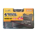Набір інструментів MASTERTOOL ¼"&½" 108 шт 4-14 мм 10-32 мм кейс 78-7108 - Зображення 2