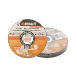 Диск абразивний відрізний для металу та нержавіючої сталі GRANITE PROFI +30 125х1.0х22.2 мм 10 шт 8-06-120PC