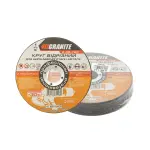 Диск абразивний відрізний для металу та нержавіючої сталі GRANITE PROFI +30 125х2.0х22.2 мм 10 шт 8-06-124PC