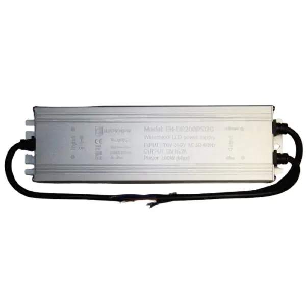 LED драйвер 200Вт 12В, серія IP67 Pro