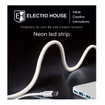 LED неонова стрічка 10Вт 5В 6х12 мм SMD2835 96 діодів нейтральний білий 4000К, серія Neon 5V, гарантія 3 роки