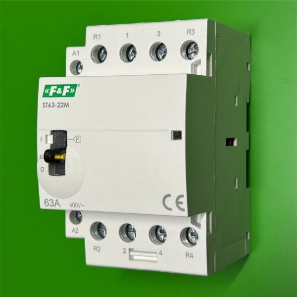Контактор F&F ST63-22-M, 2NO+2NC, 25А