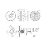 Мотор T-Motor AT7215 30CC KV245 8S-10S 5000W для літаків - Зображення 6