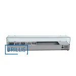 Вітрина холодильна  для топінгу 1,4 м BRILLIS VRX1400/330G - Зображення 3