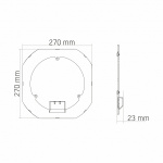 LED модуль для світильників 36W 4000K VIDEX VL-MLC-364 - Зображення 6