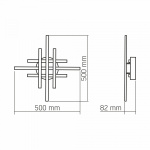 LED світильник функціональний VIDEX DECORA 40W VL-CLD-988-SL - Зображення 3