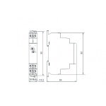 Реле затримки часу включення NTE9-A2 AC/DC 12-240V АСКО - Зображення 6