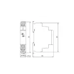 Реле затримки часу включення NTE9-A2 AC/DC 12-240V АСКО - Зображення 6