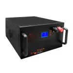 Акумулятор LP LiFePO4 51,2V - 230 Ah (11776Wh) (Smart BMS 200A/100А) з LCD метал RM RS485/CAN - Зображення 2