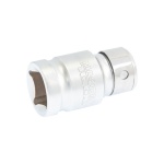 Перехідник MASTERTOOL ½" квадрат - ½" шестигранник 38 мм CrV 78-0088 - Зображення 2