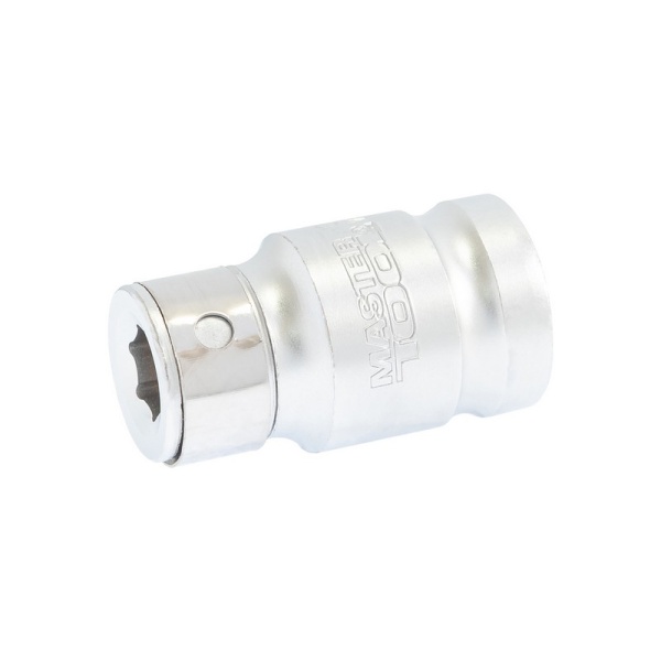 Перехідник MASTERTOOL ½" квадрат - ½" шестигранник 38 мм CrV 78-0088