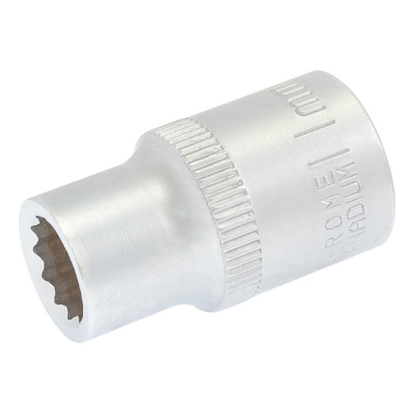 Головка торцева MASTERTOOL 12-гранна ½" 11 мм L 40 мм CrV 78-0611