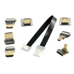 Шлейф 15см Mini HDMI 90 - Micro HDMI 90 - Зображення 2