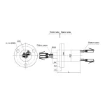 Контактне кільце Moflon ME1222-S20 22мм 2xETH+20x2A - Зображення 2
