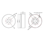 Мотор для підвісів T-Motor GL100 KV10 - Зображення 4