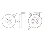 Мотор для підвісів T-Motor GL100 KV10 - Зображення 4