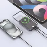 Повербанк з бездротовою зарядкою 10000mAh TITANUM MA02 22.5W Black - Зображення 8