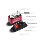 Сервопривід стандарт 60г DSServo DS3230PRO 38кг/0,09сек/6.8В 25T цифровий IP66 (180) - Зображення 2