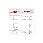 Сервопривід стандарт 60г DSServo DS3230PRO 38кг/0,09сек/6.8В 25T цифровий IP66 (180) - Зображення 5