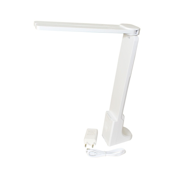 Настільний світильник акумуляторний з блоком живлення LED TL822 5W 3000/4500/6500K 2/4/8H 100/250/400L bat: 3,7V 1,2A White TNSy