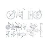 Мотор T-Motor AT4130 KV450 6S для літаків - Зображення 6