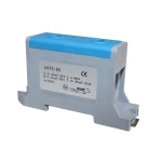 Клема силова СКНГ-JHT5-95 16-95мм2 220А "N" синій TNSy