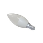 Лампа світлодіодна LED Bulb-C37-8W-E14-220V-4000K-720L SILVER TNSy - Зображення 3