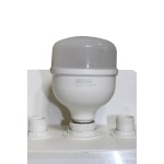 Лампа світлодіодна LED Bulb-T100-40W-E27-E40-220V-6500K-3600L SILVER TNSy - Зображення 4