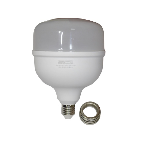 Лампа світлодіодна LED Bulb-T140-60W-E27-E40-220V-6500K-5400L SILVER TNSy