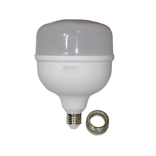 Лампа світлодіодна LED Bulb-T140-60W-E27-E40-220V-6500K-5400L SILVER TNSy
