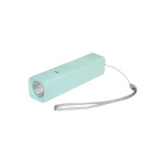 Ліхтар акумуляторний ручний LED FL2 1W 6500K 3/4H 100L bat: 3,7V 1,2A Green TNSy