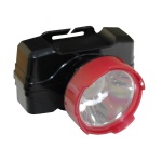 Налобний ліхтар LED HL5 1W 6500K 4H 100L bat: 3,7V 1,2A IP53 Red/Black TNSy - Зображення 2